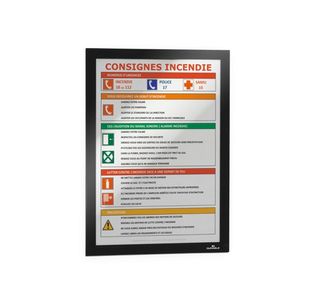 Durable Duraframe A4 Black Pk2