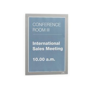 Durable Duraframe A4 Slver Pk2