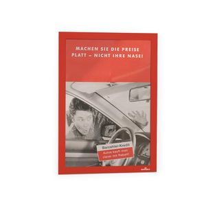 Durable Duraframe S/Adh Frm Red Pk2