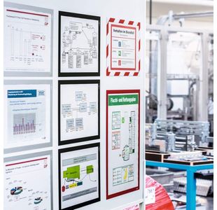 Durable Duraframe Magn A4 Blue Pk5