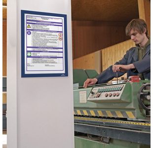 Durable Duraframe Save A4 Blue Pk10