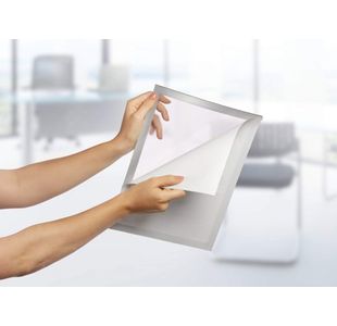 Durable Duraframe S/Adh Silver Pk10