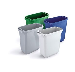 Durable Durabin Waste Bin 60L White