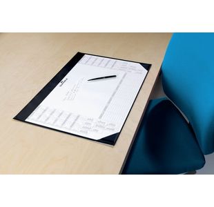 Durable Calendar Dsk Mat 590X420 Blk