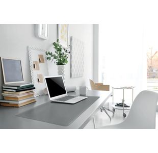 Durable Desk Mat Contour 650X520 Gry