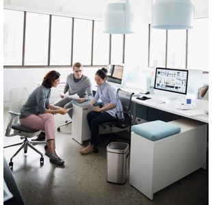 Durable Sensor Waste Bin Square 12L