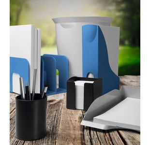 Durable Magazine Rack Eco Blue