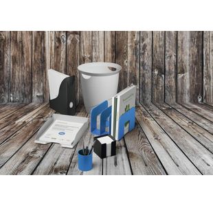 Durable Pen Cup 100X80Mm Blue