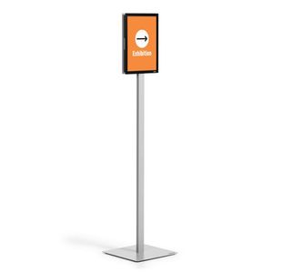 Durable Info Sign Floor Stand A4