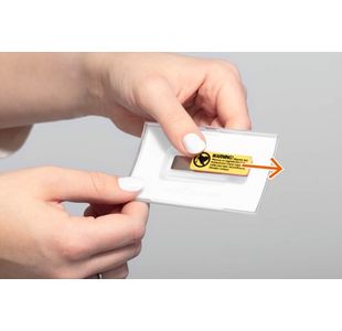 Durable Name Badge Cf Mag 40X75 Pk10