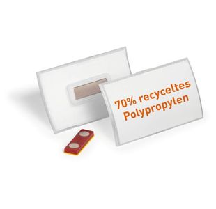 Durable Name Badge Cf Mag 54X90 Pk10