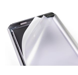 Durable Floor Infostand Alu-Snap A4