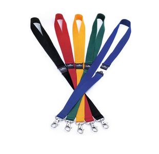 Durable Textile Badge Lanyard Pk10