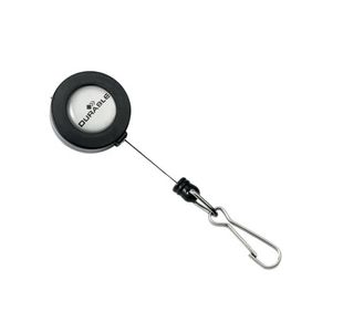 Durable Badge Reel Snap Fastnr Pk10