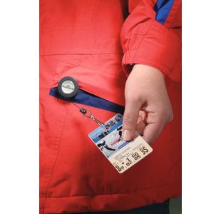 Durable Badge Reel Snap Fastnr Pk10