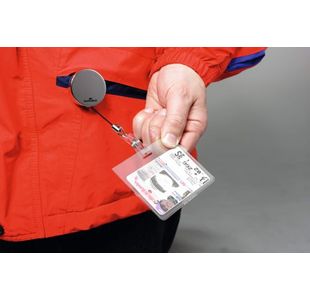 Durable Hd Badge Reel Fastener Pk10