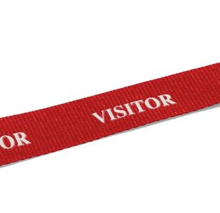 Durable Lanyard Printed Visitor Pk10