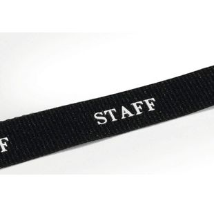 Durable Tex Staff Lanyard Blk Pk10