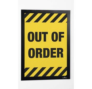 Durable Duraframe Wallpaper A4 Blk