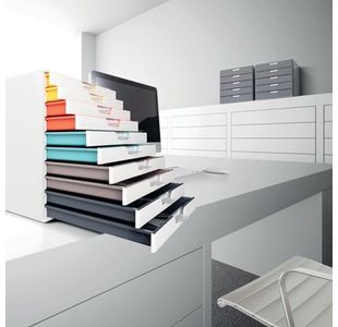 Durable Varicolor Mix 10 Drawer Unit