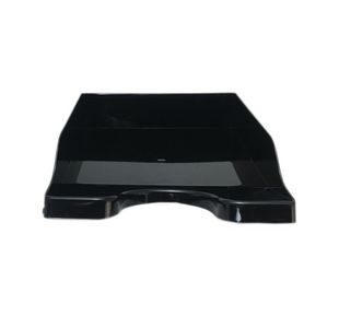 Deflecto Steritouch Letter Tray Blk