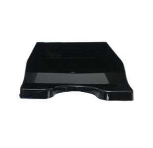 Deflecto Steritouch Letter Tray Blk