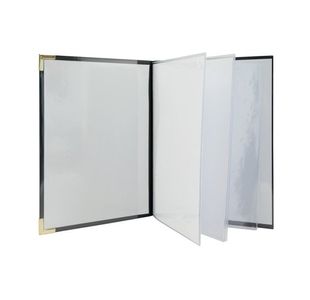 Securit Basic Range Menu Bk Cvr Pk10