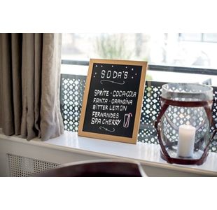 Securit Woody Chalkbrd Chalk Mkr Tea