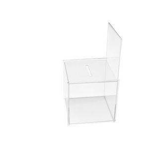 Deflecto Suggestion Box Sign Holder
