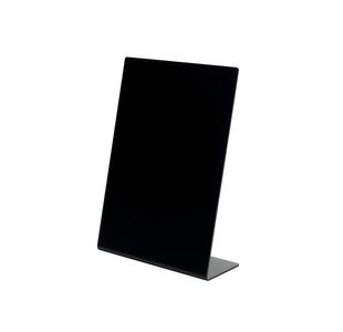 Deflecto Display Sign A4 Ptrt Blk