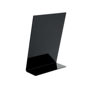 Deflecto Display Sign A4 Ptrt Blk