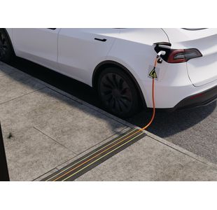 D-Line Ultra Cable Cover 2M Blk