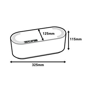 D-Line Cable Tidy Unit 340X120X115