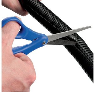 Dline Cable Tidy Split Flex Tube Blk