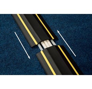 Dline Flr Cbl Cvr Hzrd Connt Ylw/Blk