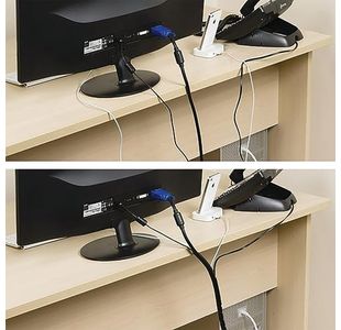 D-Line Black Cable Tidy Wrap 2.5M