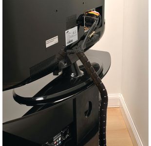 D-Line Cable Zipper L 2.5M/25Mm Blk