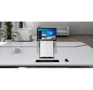 Etra Prem Erg Lapt Stand + Doc Hldr