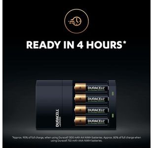 Duracell Bat Charger Cef14 + Aa/Aaa