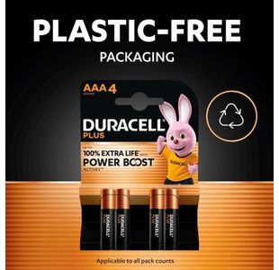Duracell Plus Aaa Battery Alk Pk10