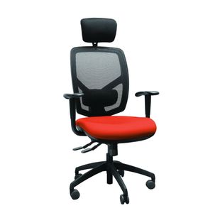 High Mesh Back Executive Armchair With H