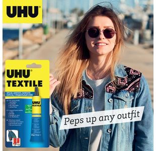 Uhu 064662 Fabric Glue 19Ml Blister