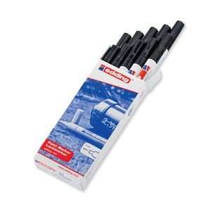 Edding 751 Paint Marker Black Pk10