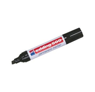 Edding Perm Marker Black 500 Pk10