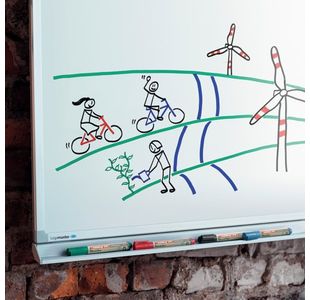 Edding E-29/4 Eco Wb/Mrkr Astd Pk4