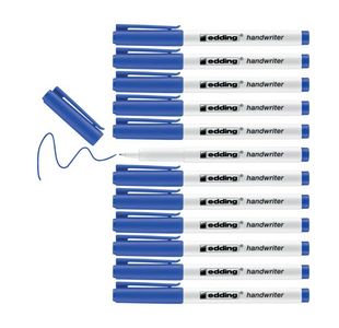 Edding Handwriter Pen Blue Pk42