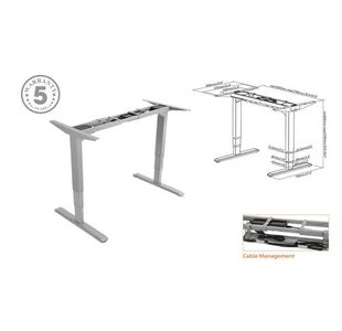 Electric Height Adjustable Desk Frame