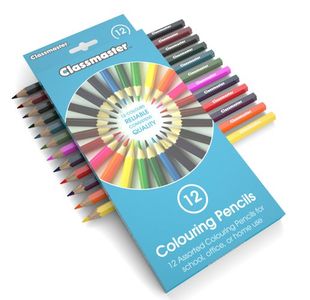 Classmstr Colouring Pencil Ast Cpw12