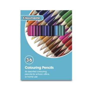 Classmaster Colour Pencils Ast Pk36