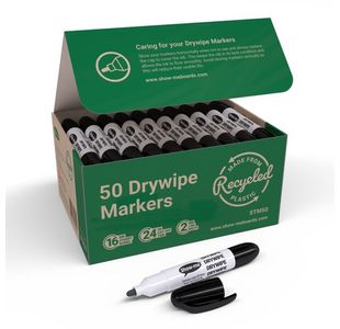 Show-Me Eco Markers Black 50